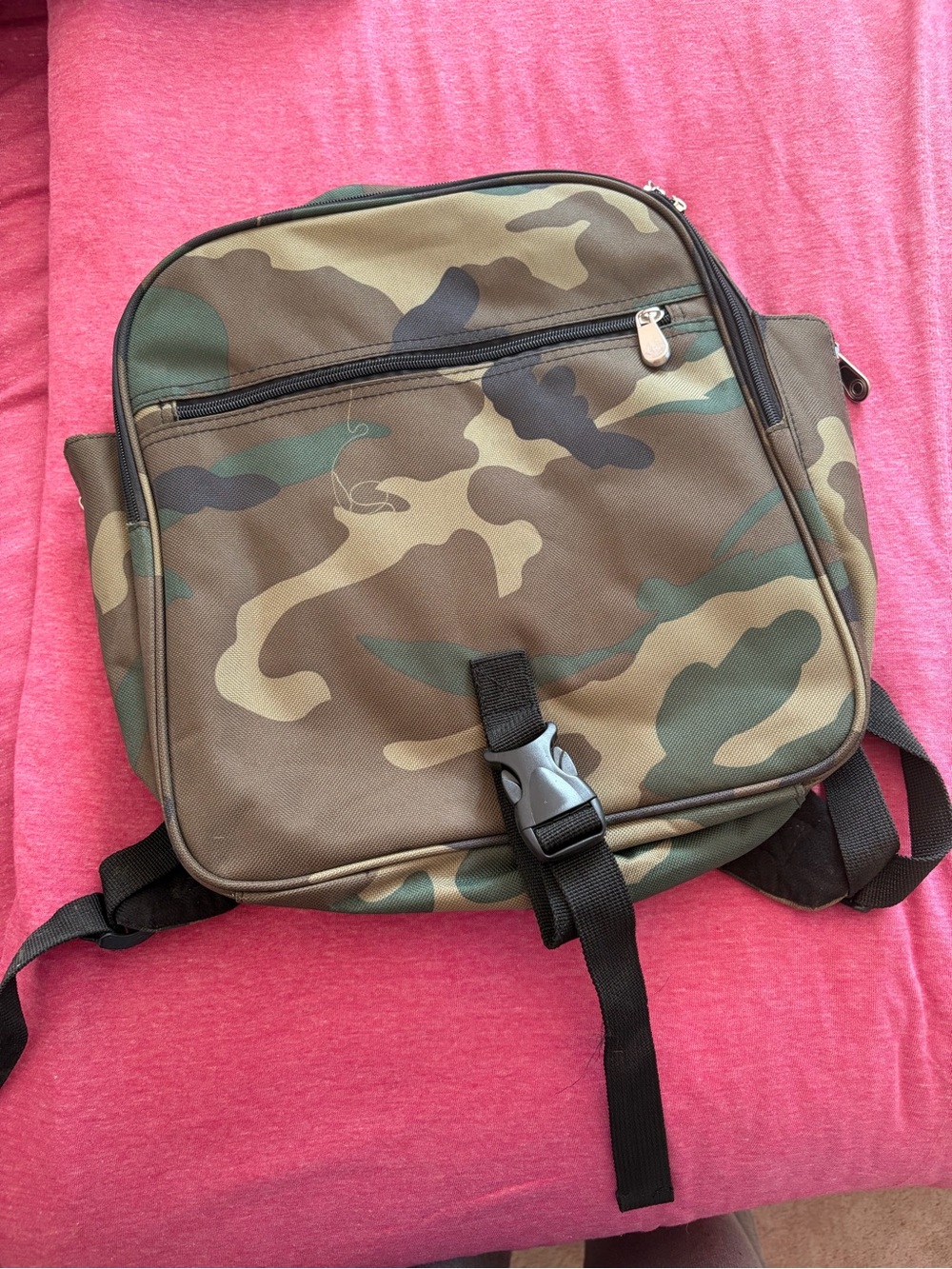 Children’s Backpack - Camo Green